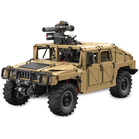 CaDA Humvee 1:8 marrón Bricks