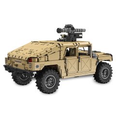 CaDA Humvee 1:8 marr&oacute;n Bricks
