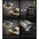 CaDA Humvee 1:8 marrone Bricks