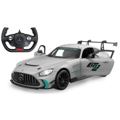 Mercedes-AMG GT2 1:14 argento 2,4GHz Porta manuale