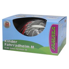 Childs bike helmett M red