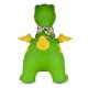 Animale salterino Dino con ale HoppyDoo verde con pompa