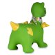 Animale salterino Dino con ale HoppyDoo verde con pompa
