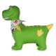 Animale salterino Dino con ale HoppyDoo verde con pompa
