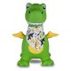 Hüpftier Dino mit Flügel HoppyDoo grün mit Pumpe