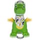 Hüpftier Dino mit Flügel HoppyDoo grün mit Pumpe