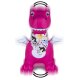 Bouncing animal Dino with wings HoppyDoo pink with pump