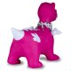 Bouncing animal Dino with wings HoppyDoo pink with pump