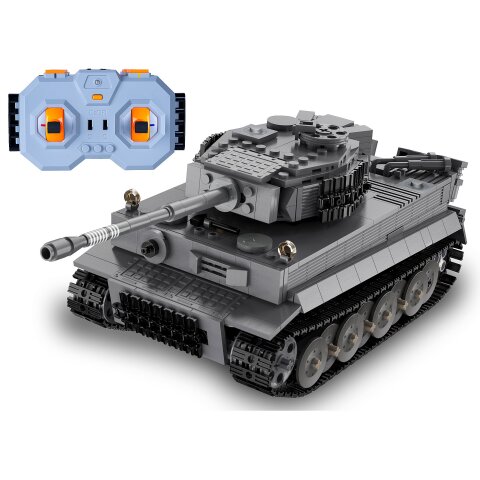 CaDA Tank Tiger 1:35 grey 2,4GHz Bricks