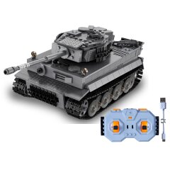 CaDA Tank Tiger 1:35 grey 2,4GHz Bricks