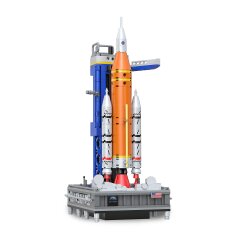 CaDA Artemis Space Launch System 1:460 orange Bricks