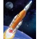 CaDA Artemis Space Launch System 1:460 orange Bricks