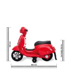 Ride-on Vespa Mini red Li-Power 8.4