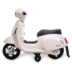 Ride-on Vespa Mini bianco Li-Power 8.4