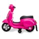 Ride-on Vespa Mini rosa Li-Power 8.4
