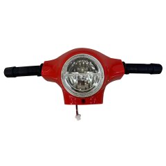 Handlebar Ride-on Vespa Mini red complete