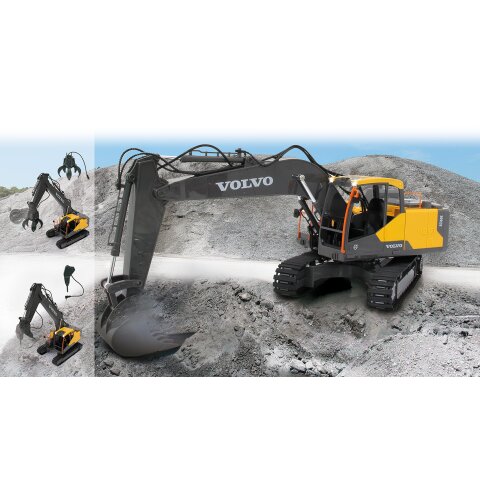 new rc volvo ec160e digger