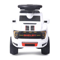 Push Car Shelby Ford F-150 Raptor with trailer white
