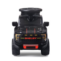 Correpasillo Shelby Ford F-150 Raptor con remolque negro