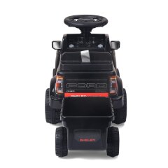 Correpasillo Shelby Ford F-150 Raptor con remolque negro