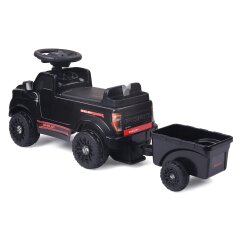 Correpasillo Shelby Ford F-150 Raptor con remolque negro