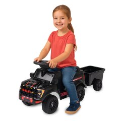 Push Car Shelby Ford F-150 Raptor with trailer black