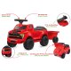 Correpasillo Shelby Ford F-150 Raptor con remolque rojo