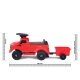Correpasillo Shelby Ford F-150 Raptor con remolque rojo