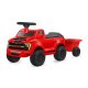 Correpasillo Shelby Ford F-150 Raptor con remolque rojo