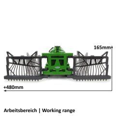 Fendt Chariot à tambour avec pompe pour RC Tracteur 1:16