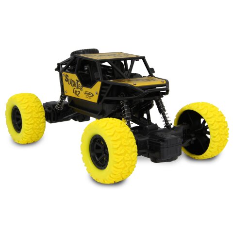 Slighter CR2 RC Crawler Diecast gelb 2,4GHz