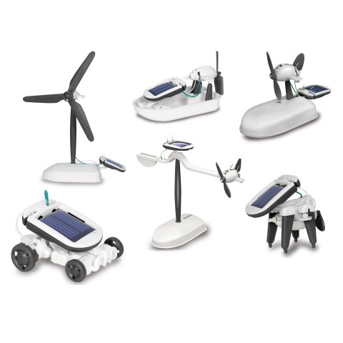 Solar Kit 6en1 negro/blanco