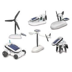 Solar Kit 6en1 negro/blanco
