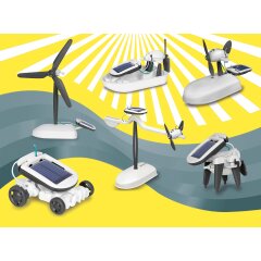 Solar Kit 6en1 negro/blanco