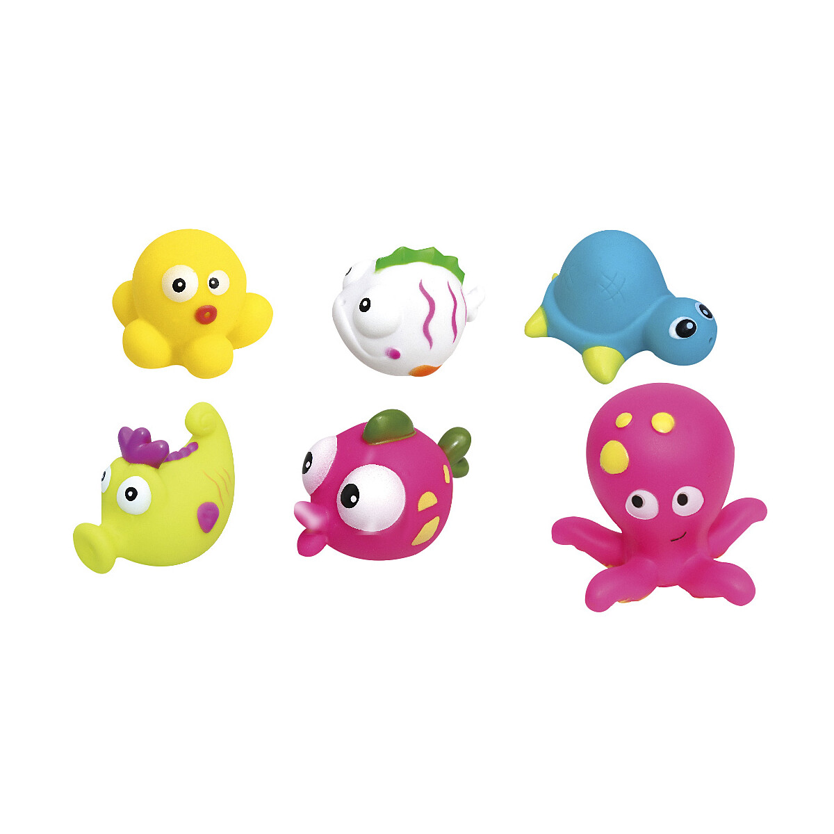 bath toys sea animals