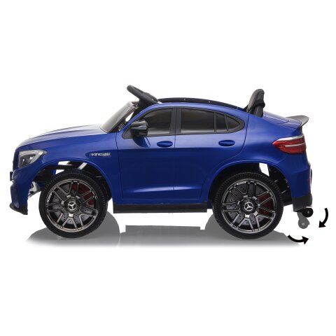 Ride-on Mercedes-AMG GLC 63 S Coup blau 12V
