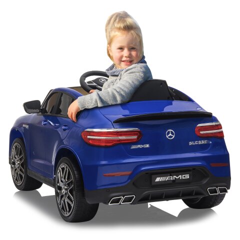 Ride-on Mercedes-AMG GLC 63 S Coup blau 12V