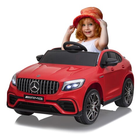 Ride On Mercedes Benz Amg Glc 63 S Coupe Red