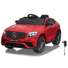 Ride-on Mercedes-AMG GLC 63 S Coup&eacute; rot 12V