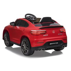 Ride-on Mercedes-Benz AMG GLC 63 S Coup&eacute; rouge