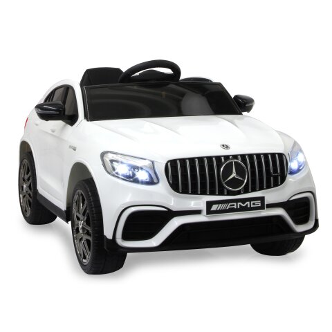 mercedes ride on car white