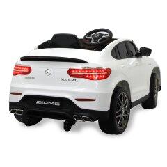 Ride-on Mercedes-AMG GLC 63 S Coup&eacute; wei&szlig; 12V