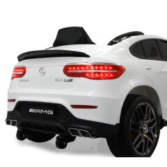 Ride-on Mercedes-AMG GLC 63 S Coup&eacute; wei&szlig; 12V