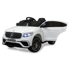 Ride-on Mercedes-AMG GLC 63 S Coup&eacute; wei&szlig; 12V