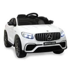 Ride-on Mercedes-AMG GLC 63 S Coup&eacute; wei&szlig; 12V