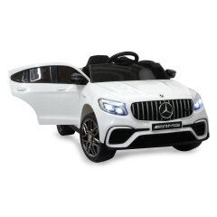 Ride-on Mercedes-AMG GLC 63 S Coup&eacute; wei&szlig; 12V