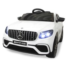 Ride-on Mercedes-AMG GLC 63 S Coup&eacute; wei&szlig; 12V