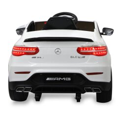 Ride-on Mercedes-Benz AMG GLC 63 S Coup&eacute; bianca 12V