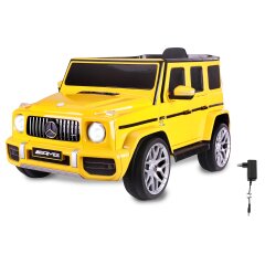 Ride-on Mercedes-Benz AMG G 63 amarillo 12V