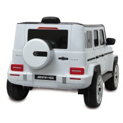 Ride-on Mercedes-Benz AMG G 63 bianca 12V